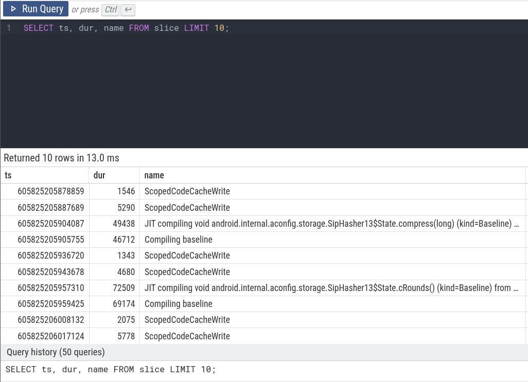 Basic Query